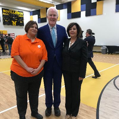 Senator Cornyl visit photo